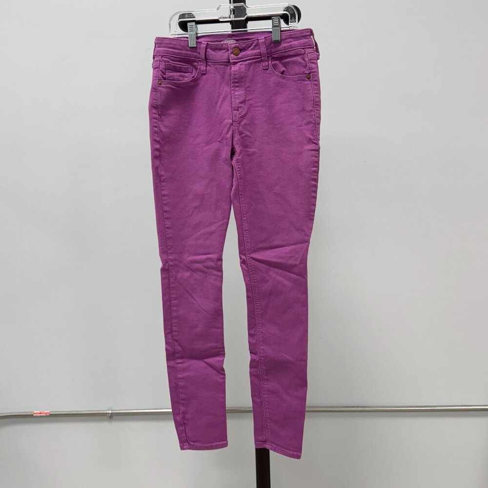 Old Navy Raspberry Pink Rockstar Super Skinny Jeans Size 4